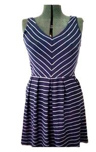 Tart blue striped dress